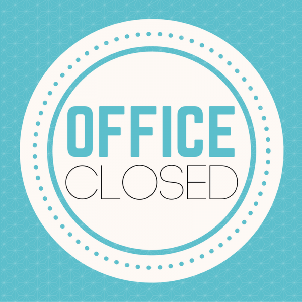 Office Closed November 11th